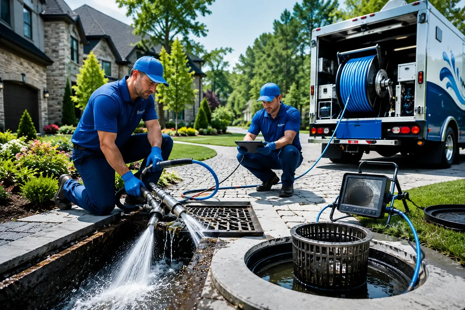 Local outdoor drain cleaning professionals in Williamsville, IL